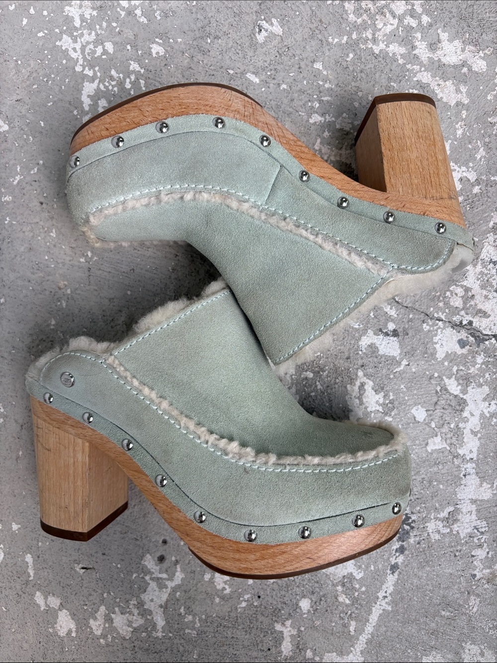 UGG Aubriana wood clogs